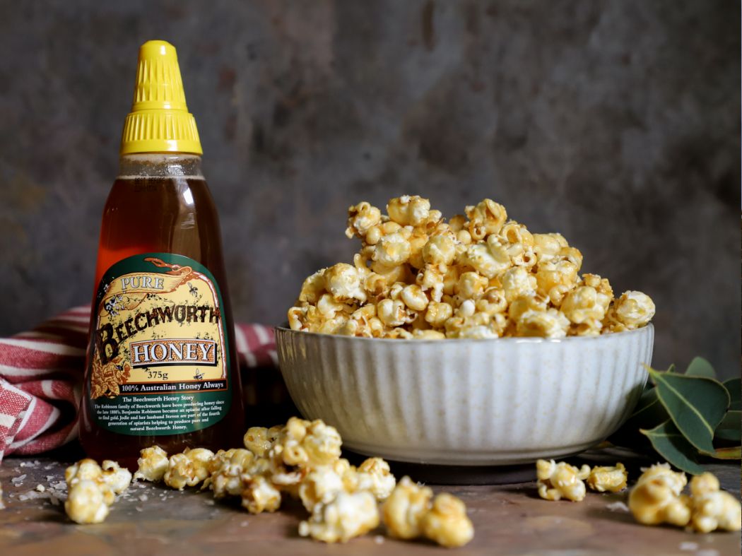 Sweet & Salty Honey Popcorn