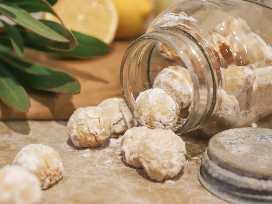 Honey & Lemon Cookie Bites