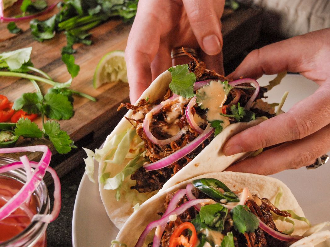 Spicy Beef Brisket Tacos