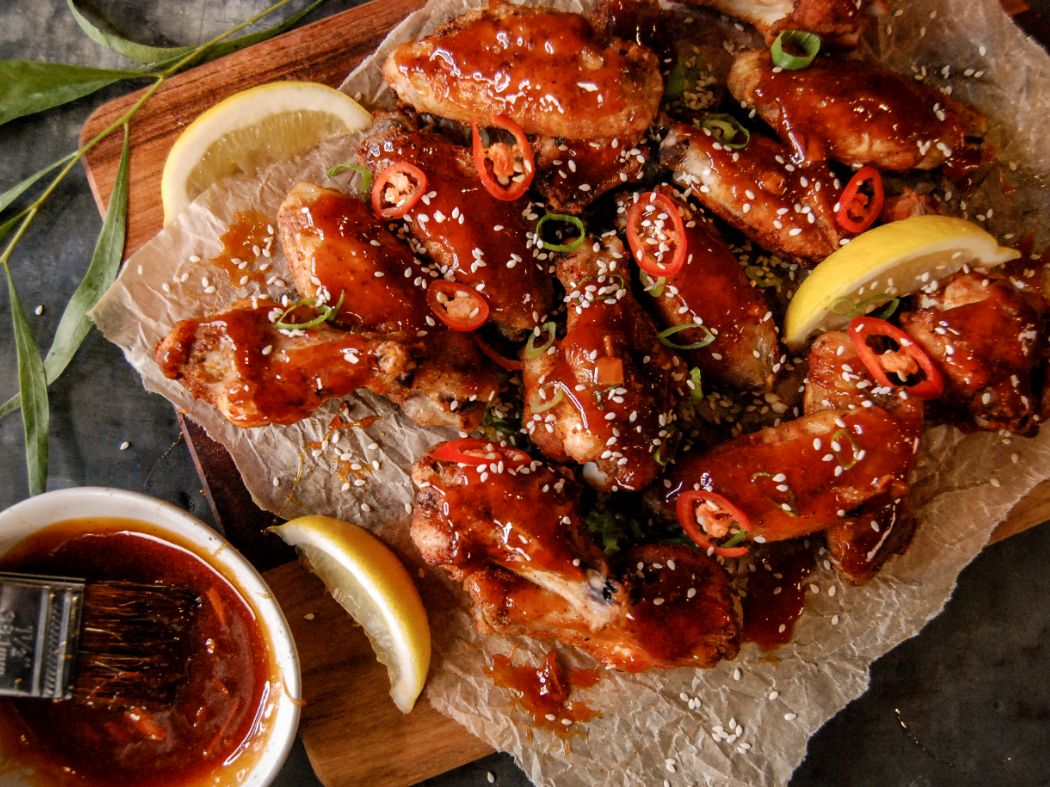 Sweet & Spicy Honey Wings